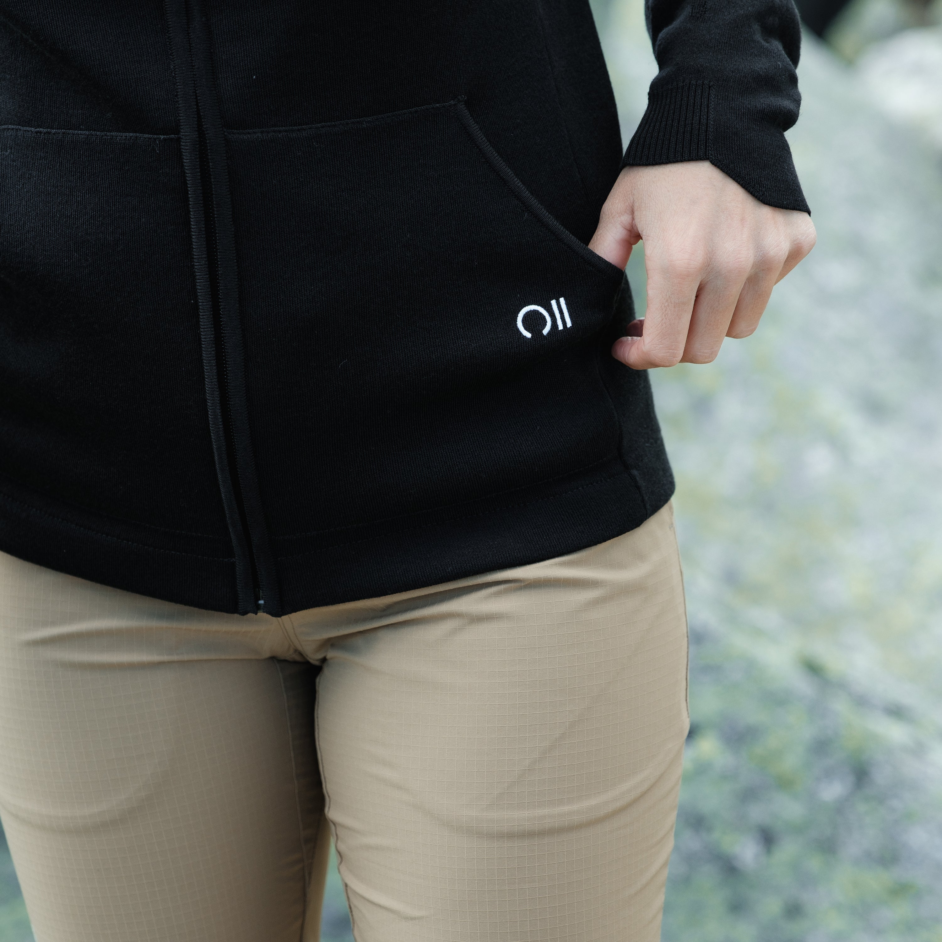 Eco Merino T180, Knit Zip Hoodie Women