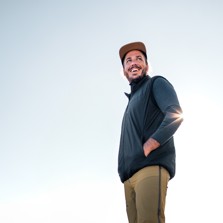 Swiss Insulation, Vest Collar Men