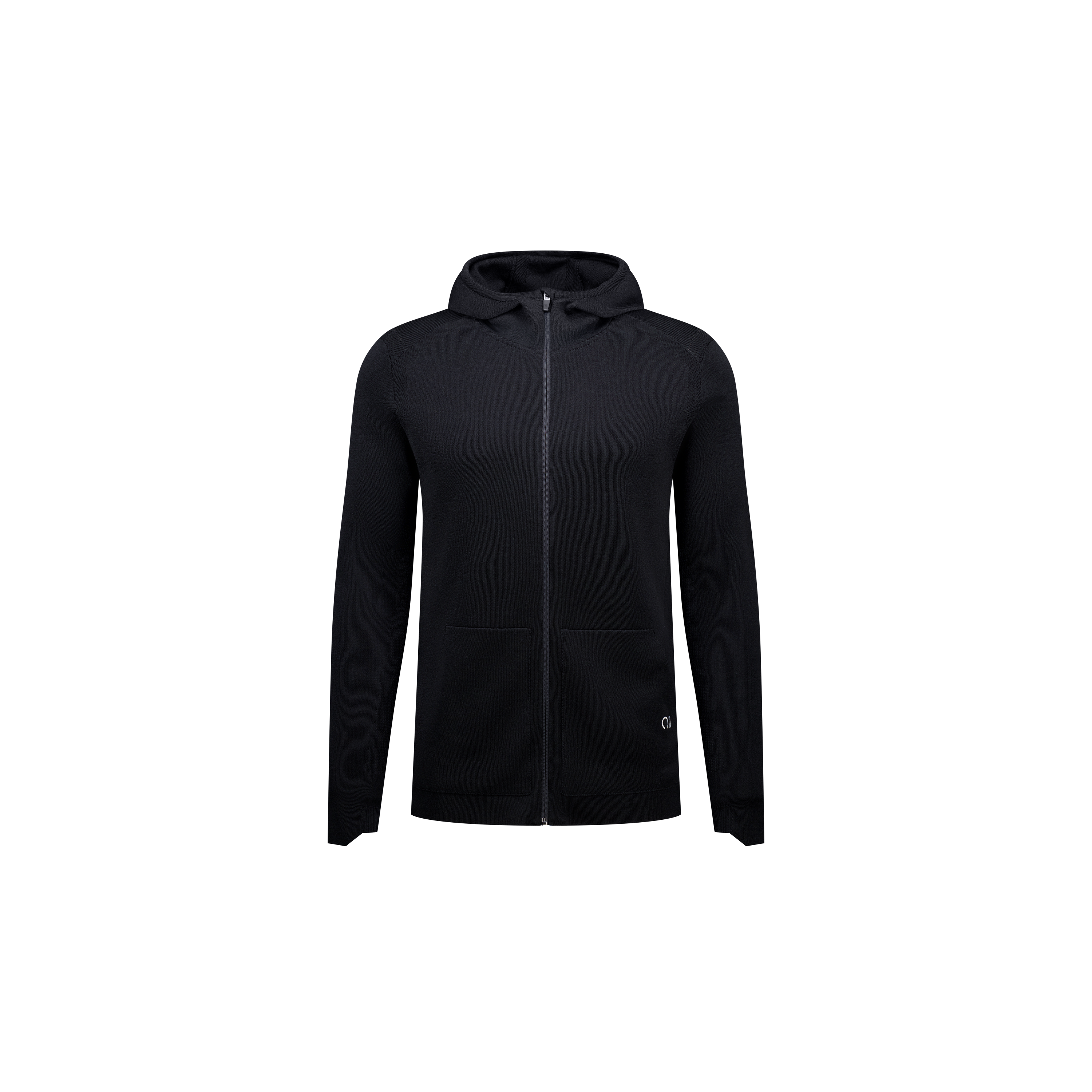 Eco Merino T180, Knit Zip Hoodie Men