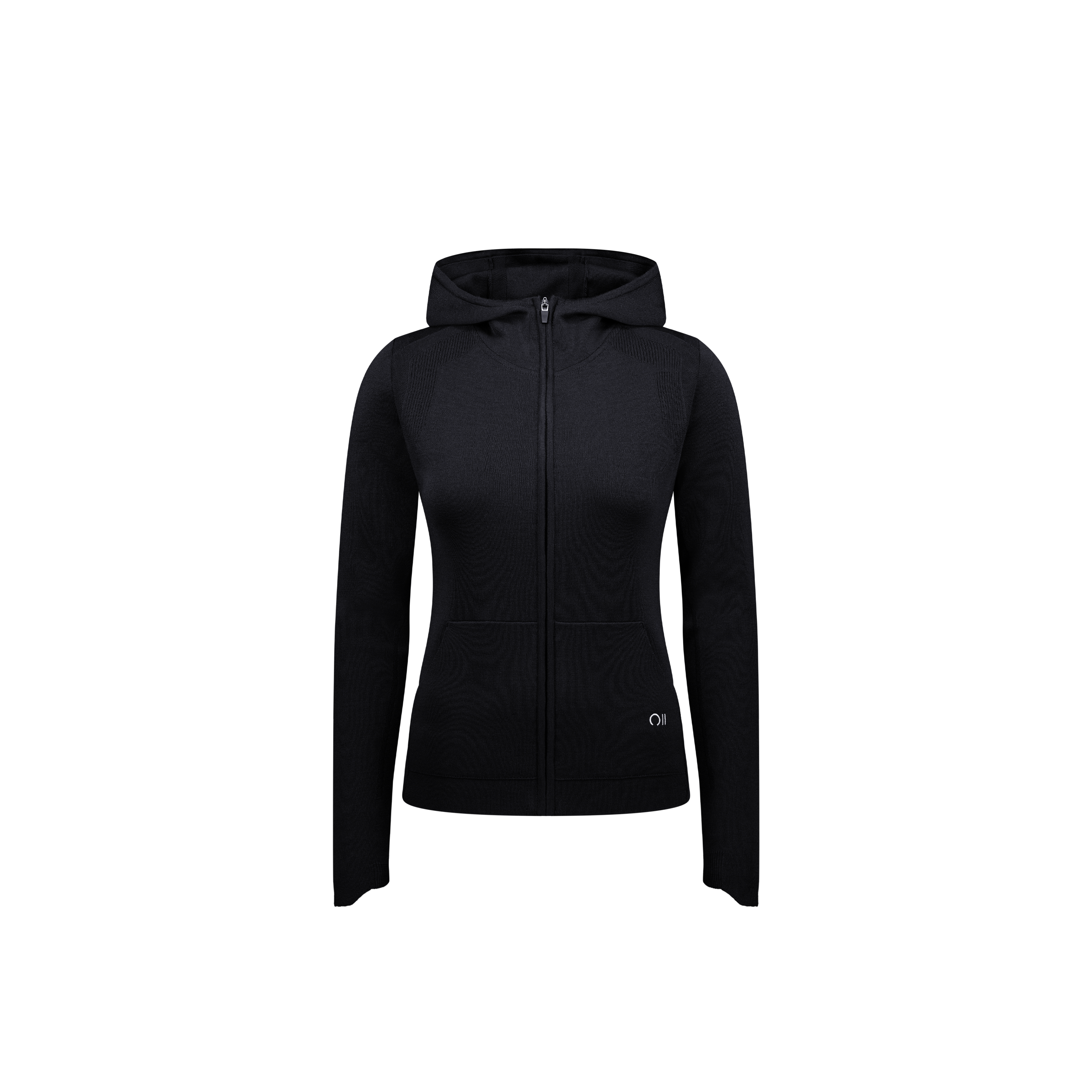 Eco Merino T180, Knit Zip Hoodie Women