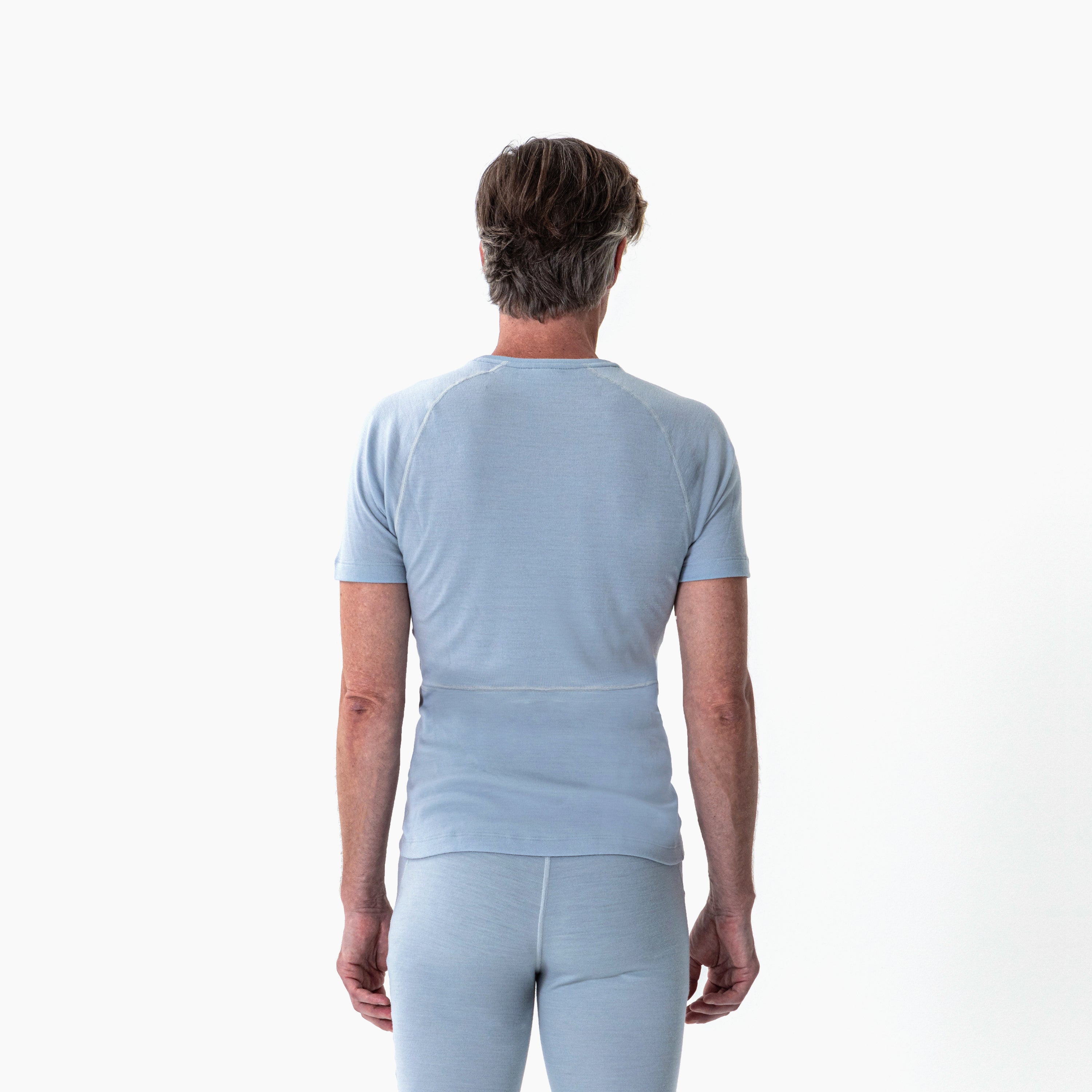 Eco Merino 200, T-Shirt Men Sky