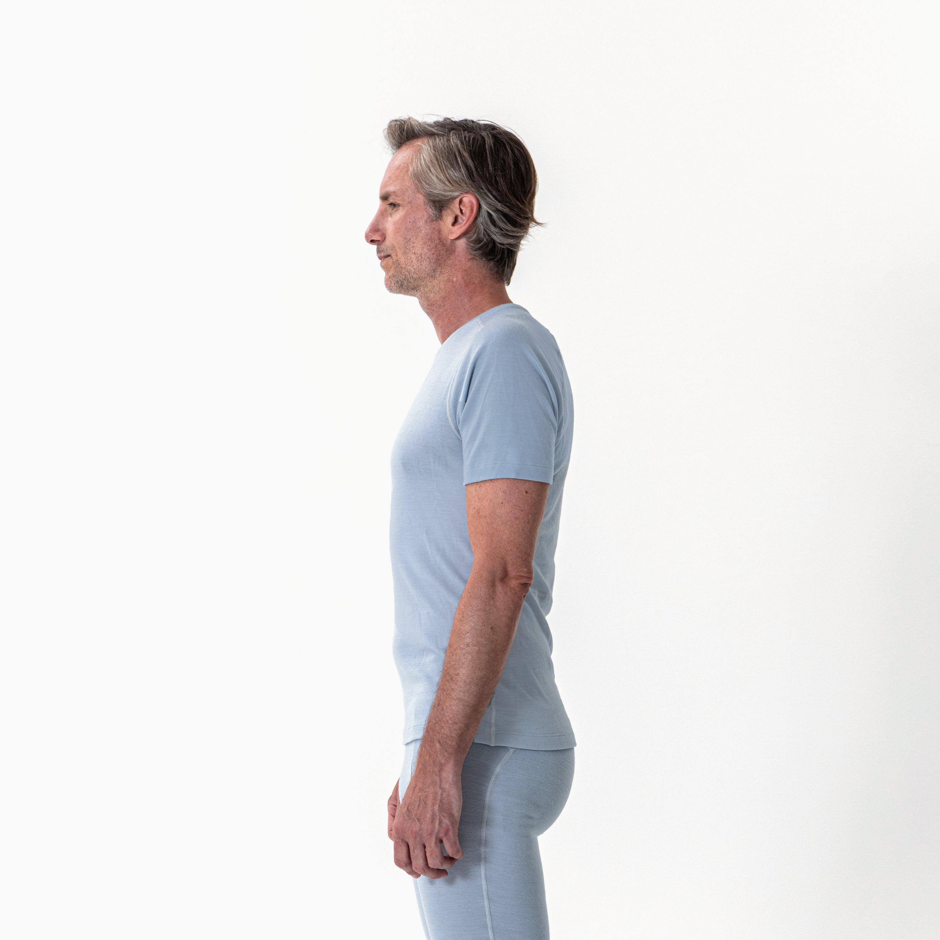 Eco Merino 200, T-Shirt Men Sky