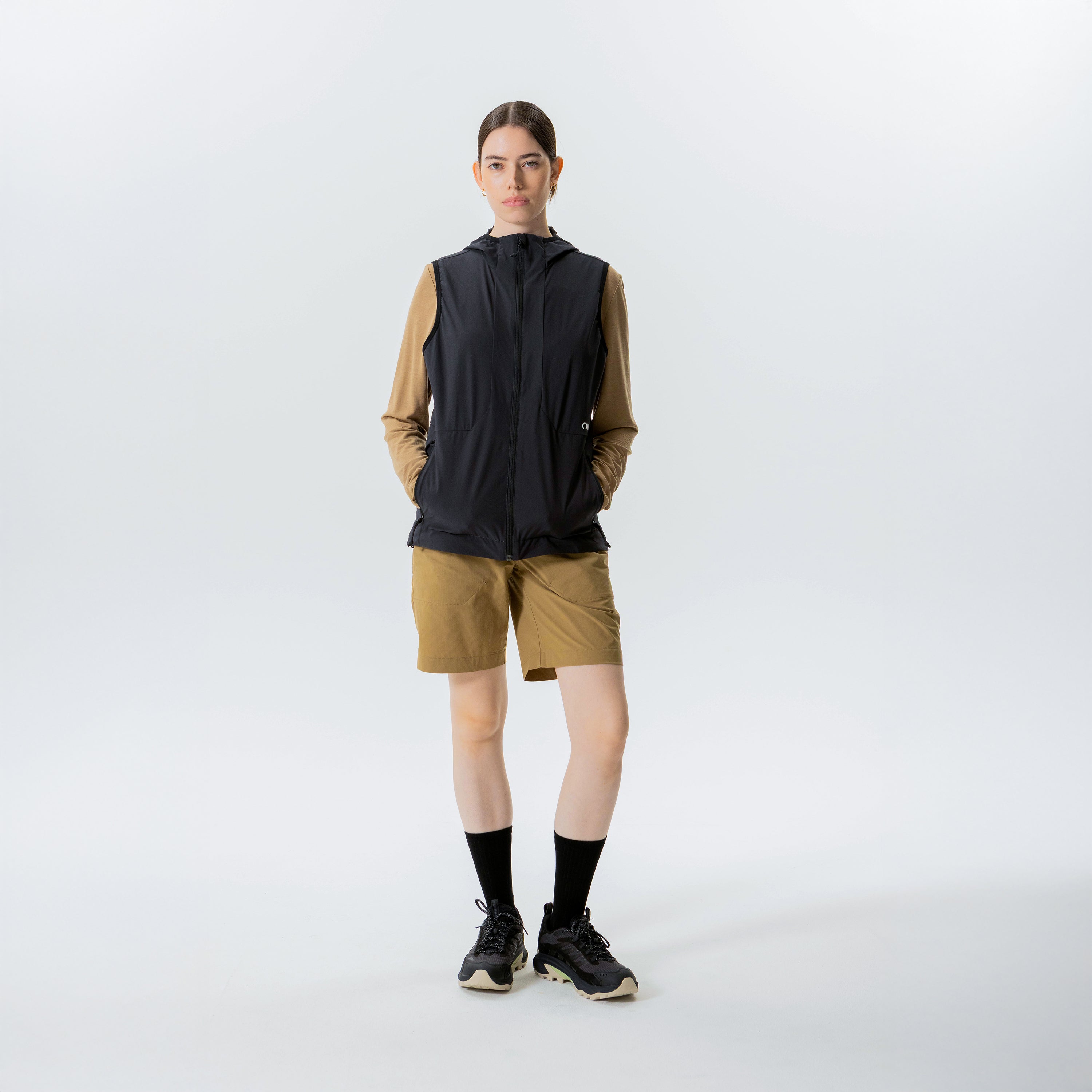 Active P130, Vest Hood Women