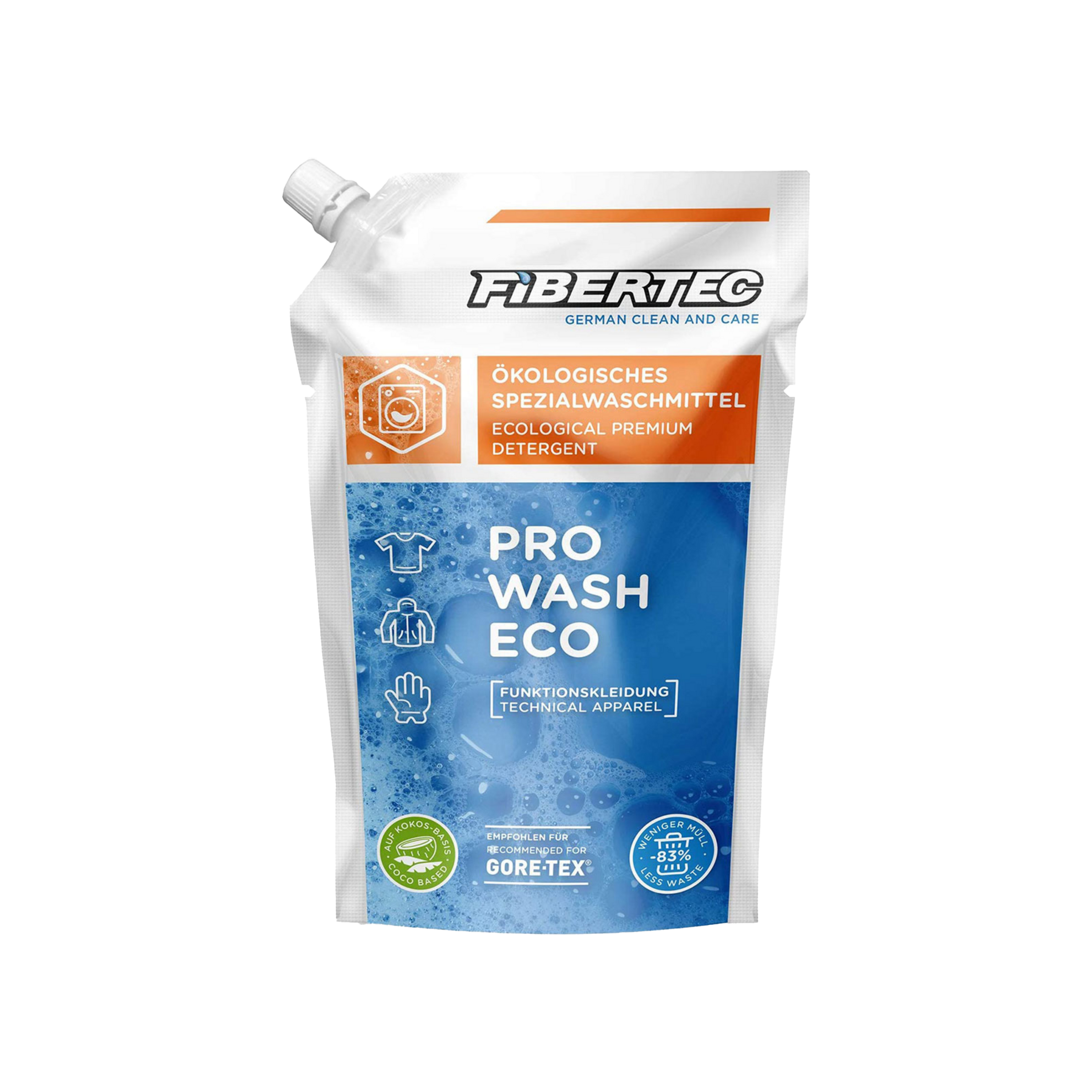 Fibertec, Pro Wash Eco Refill Pouch 500ml