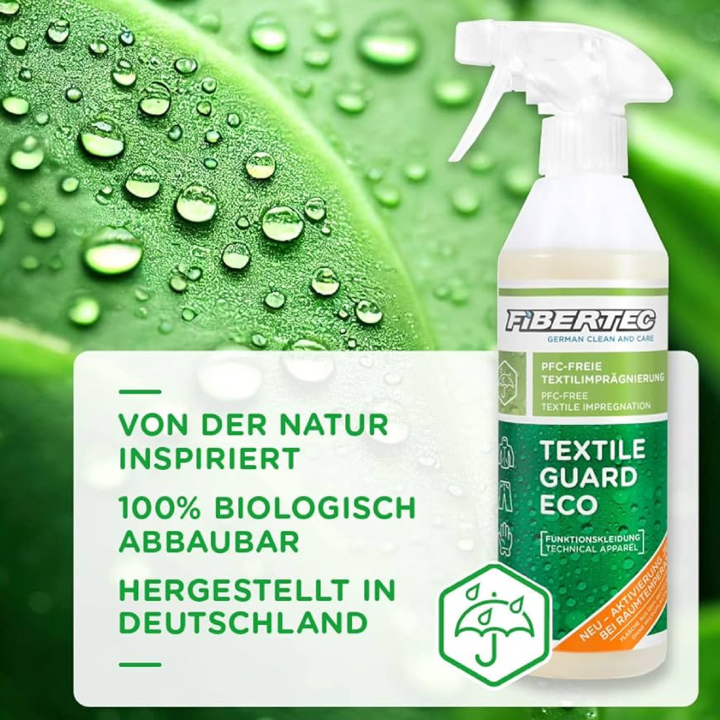 Fibertec, Textile Guard Eco 500ml Refill Pouch