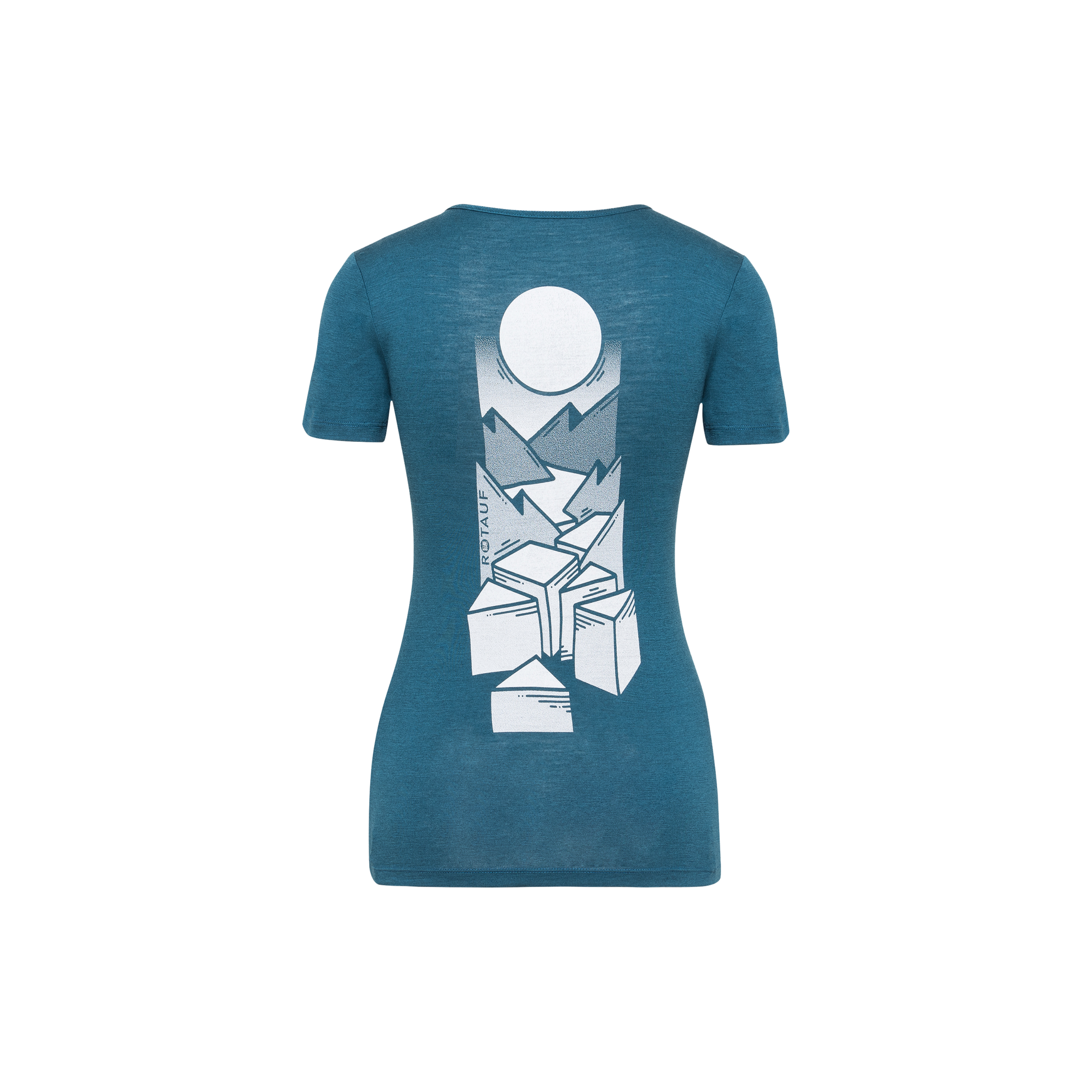 Eco Merino 120, T-Shirt Glacier Women
