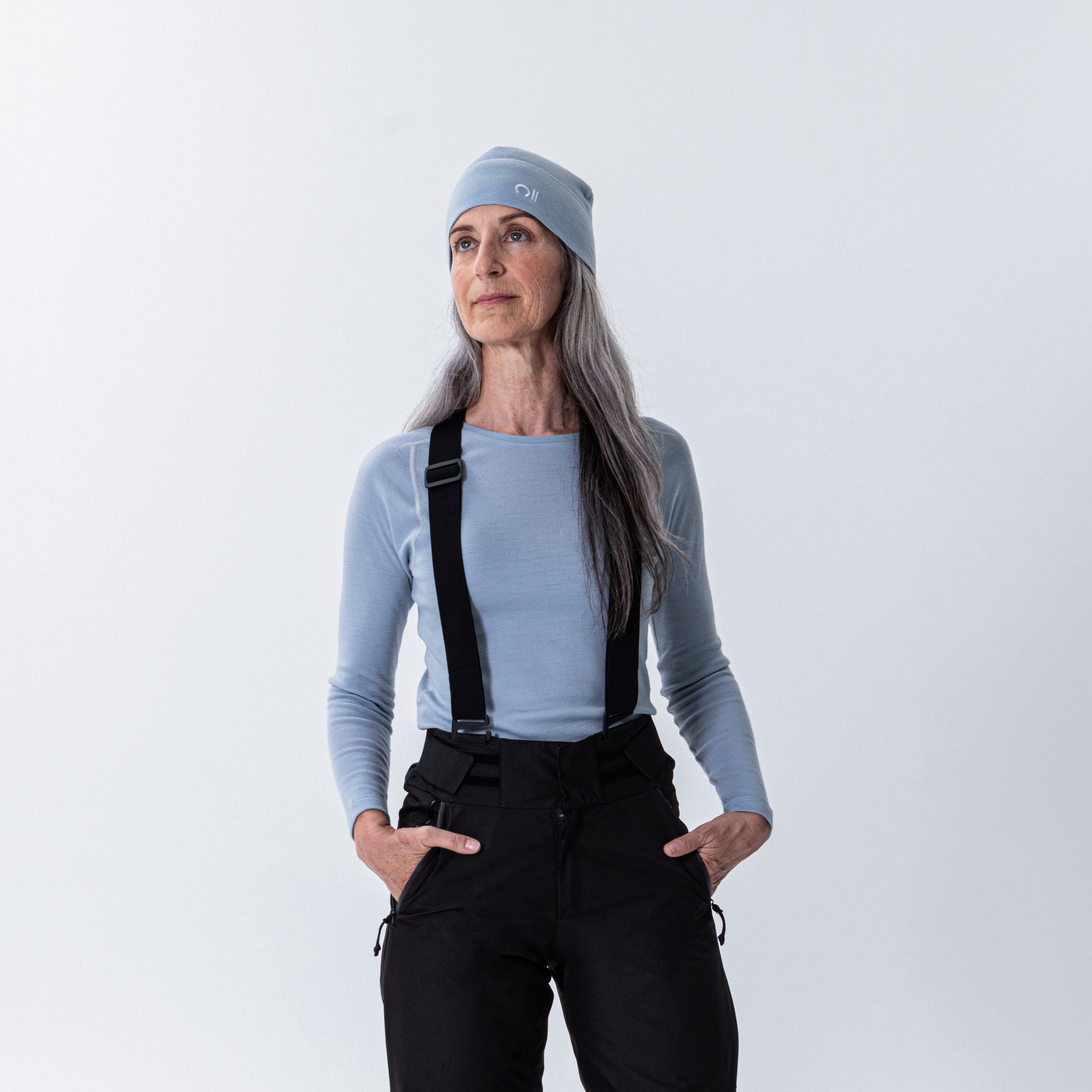 Eco Merino 200, Longsleeve Women Sky